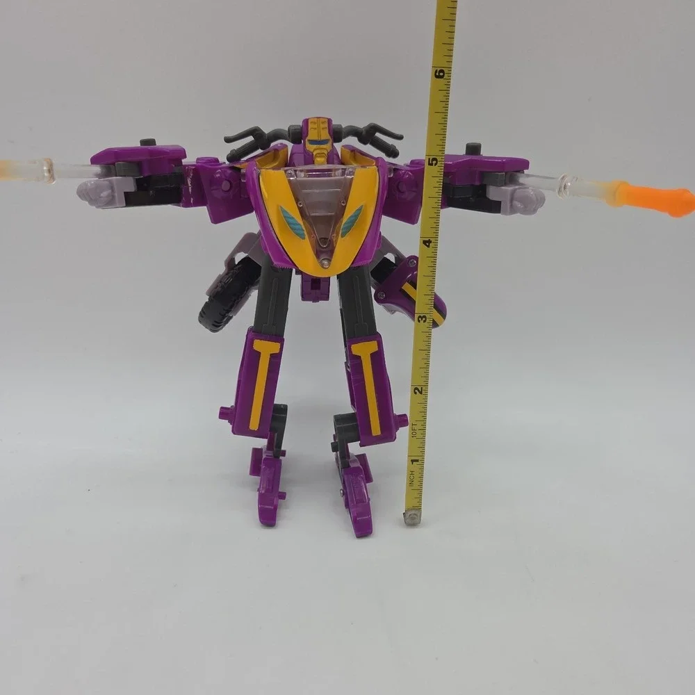 Transformers Armada Sideways Motorcycle W/ Crosswire Rook Mini-con Figures 2002